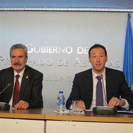 Consejeros de Economía y Presidencia del Principado