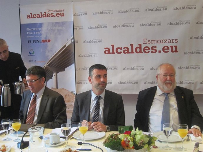  Lluís Recoder, Santi Vila Y Salvador Esteve