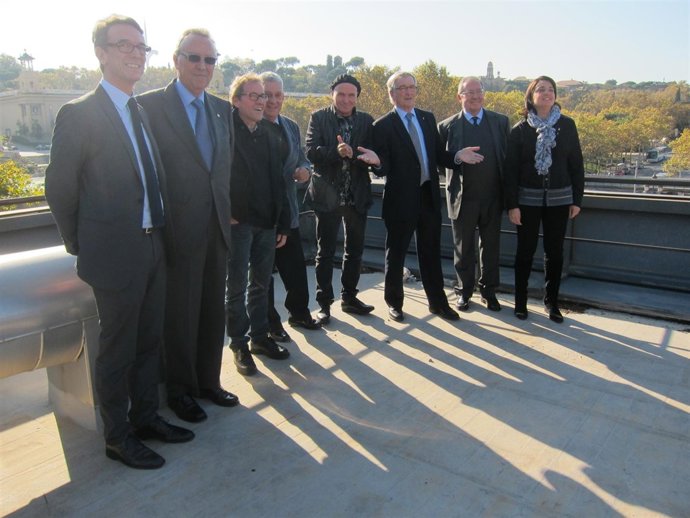 Organizadores del espectáculo de fin de año de Barcelona