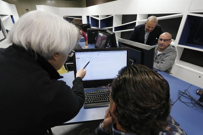 Ciberaula penitenciaria en EspacioCaixa.
