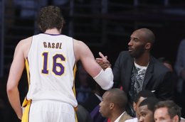 Pau Gasol y Kobe Bryant 