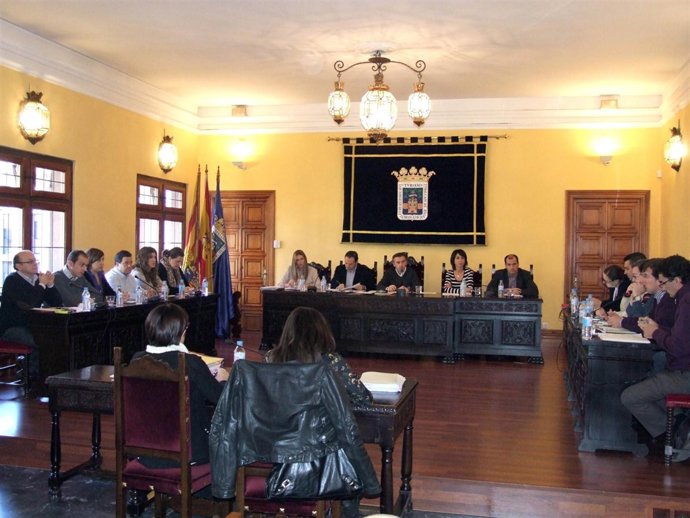 Pleno del Ayuntamiento de Tarazona (Zaragoza)