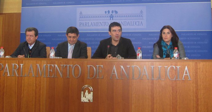 Mario Jiménez, este miércoles en la presentación de la iniciativa