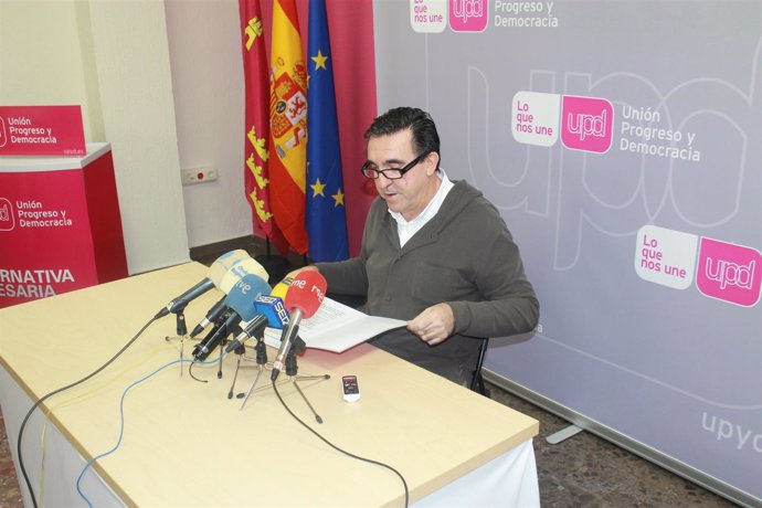 Rafael Sánchez en rueda de prensa