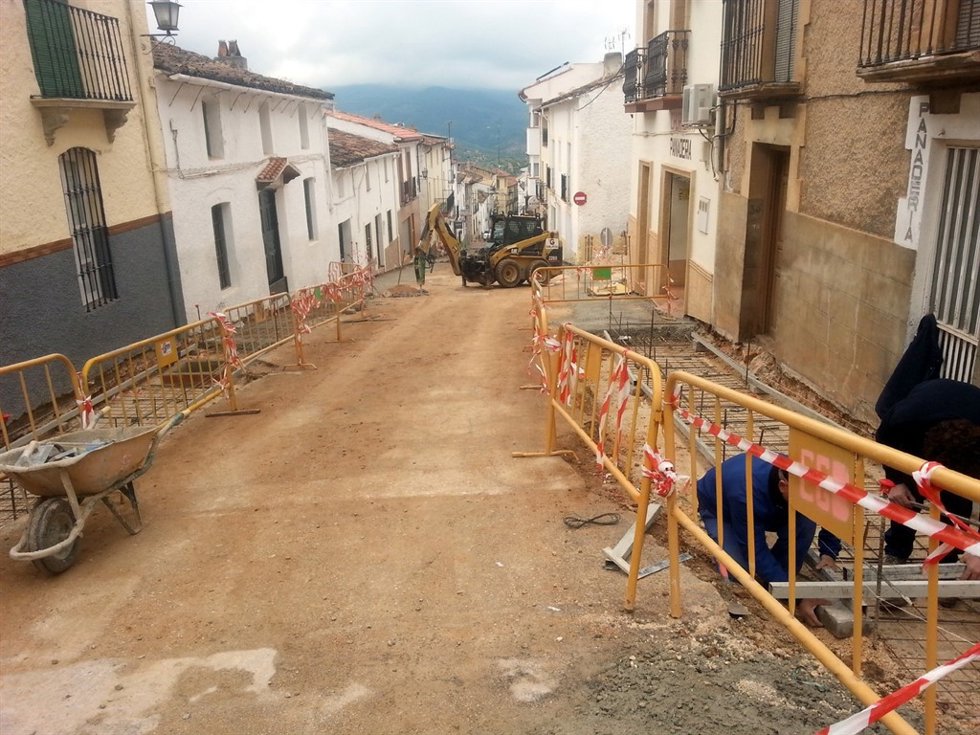 Actuaciones del plan para generar empleo en la zona de Segura, en Jaén