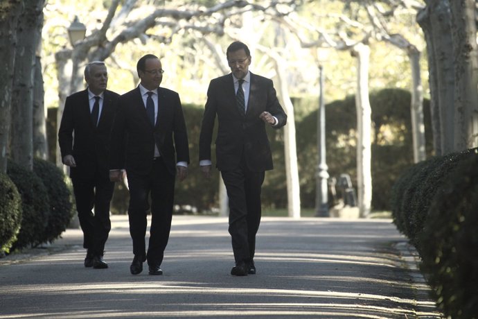 Rajoy y Hollande en la cumbre hispano-francesa