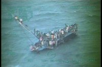 Suman 111 los emigrantes haitianos rescatados tras naufragio en Bahamas