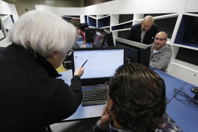 Ciberaula penitenciaria en EspacioCaixa.