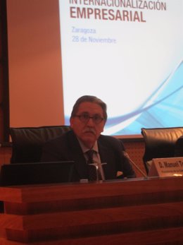 El presidente del Consejo Superior de Cámaras de Comercio, Manuel Teruel.