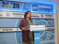 El PP tacha de "chiste" la "deuda virtual contemporánea" que cita Vara