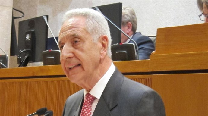 El consejero de Agricultura, Ganadería y Medio Ambiente, Modesto Lobón.