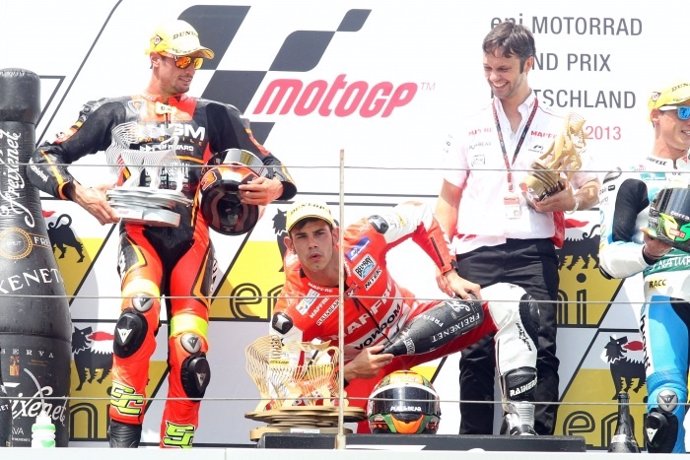 Jordi Torres, vencedor del GP de Alemania en Moto2