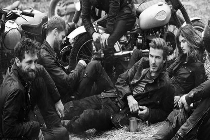 Una versión motera de David Beckham