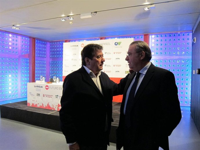 Los escritores, Luis Landero y Jaime Siles