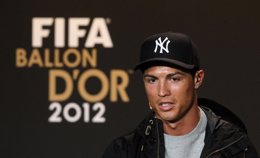 Cristiano Ronaldo en el Balón de Oro