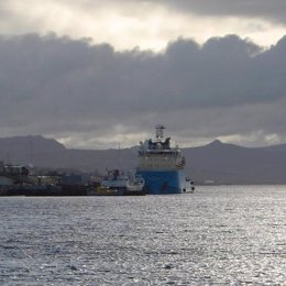 Barco En Las Malvinas