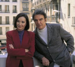 Nuria Espert  y Alfredo Alcon