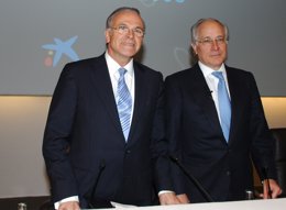 Isidre Fainé  Y Juan María Nin 