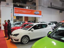 Stand de 'Das WeltAuto' de Volskwagen en el Salón Ocasión de Barcelona