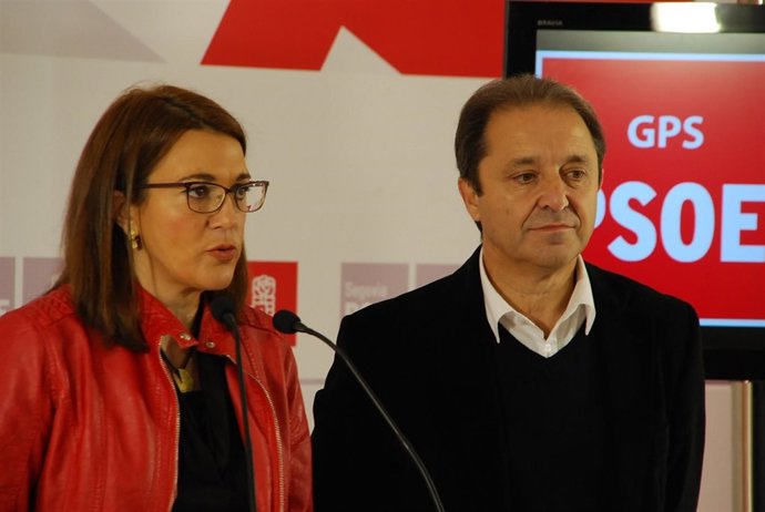 Rodríguez, junto a Gordo, en Segovia