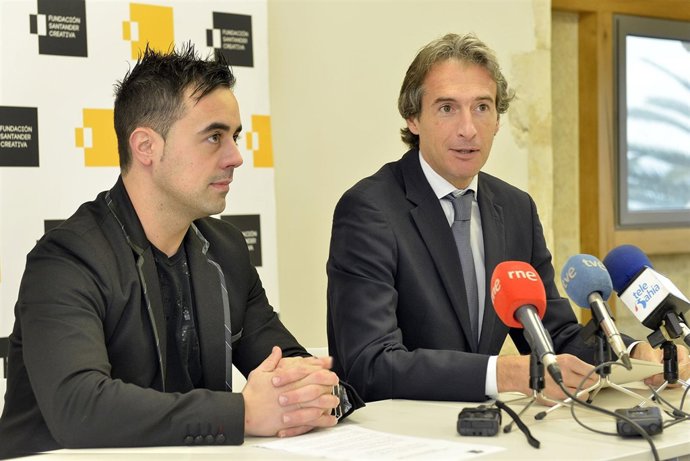 Raúl Alegría y el alcalde