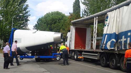 Aletis entrega a Airbus el cono de cola del A350 WXB.