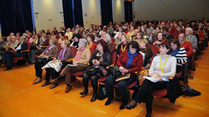 Participantes en las jornadas en el acto de clausura de las mismas