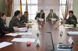 Reunión de la comisión mixta entre la Xunta y el TSXG