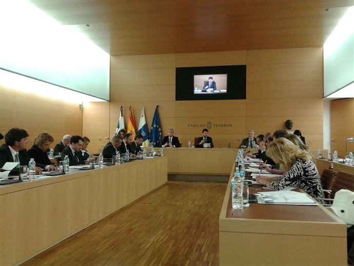 Pleno del Cabildo de Tenerife