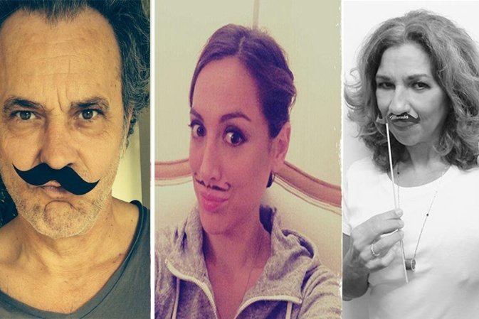 Los famosos se unen al movimiento movember 