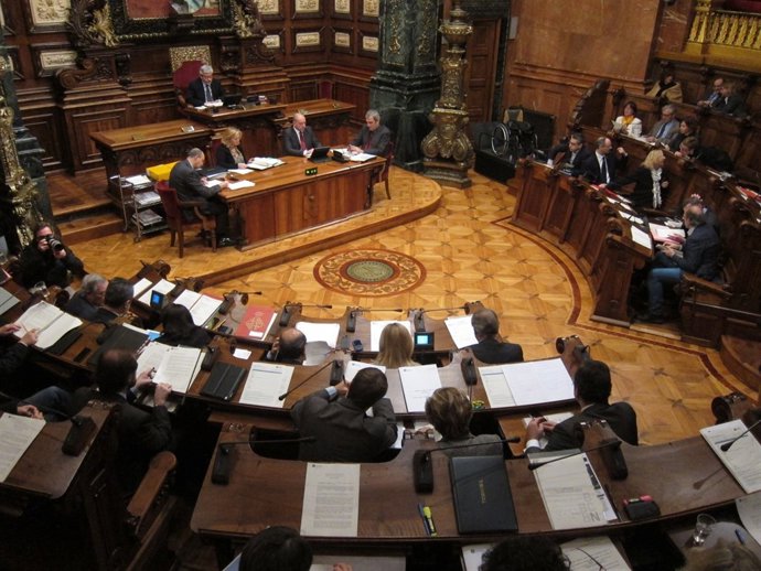 El pleno del Ayuntamiento de Barcelona