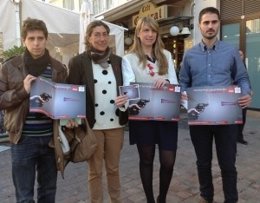 Estefanía Martín Palop, del PSOE-A,  y José Carlos Durán, de JSA