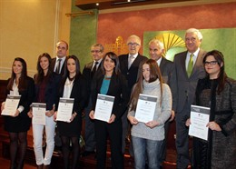 Entrega de los Premios andaluces de Trayectorias Académicas