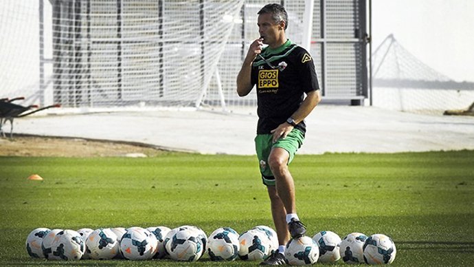 Fran Escribá, entrenador del Elche CF
