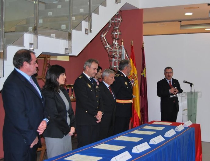 Acto del Día del Patrón de la Policía Local de Fuente Álamo 