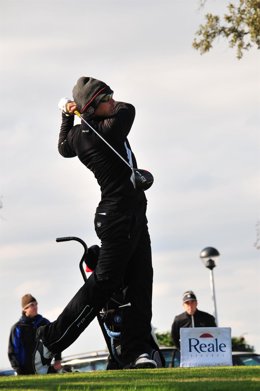 El golfista madrileño Sebastián García