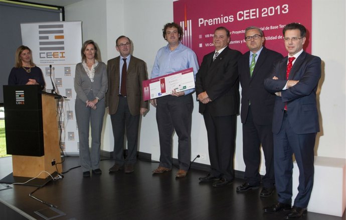 Entrega del premio a Talleres Alegría.