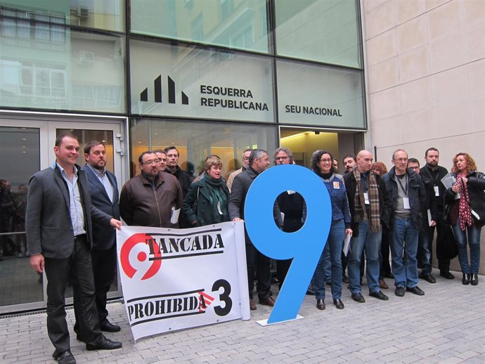 ERC se solidariza por el cierre de Canal 9