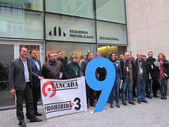 ERC se solidariza por el cierre de Canal 9