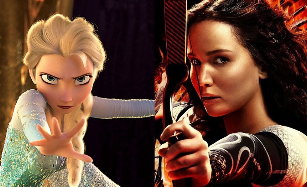 Frozen y Los Juegos del Hambre: En llamas