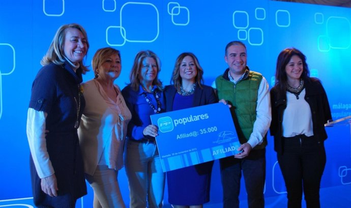 Acto recepción afiliados del PP en Marbella