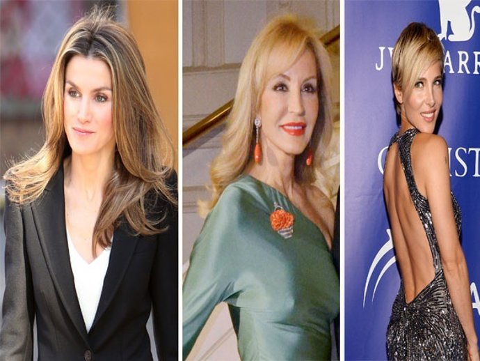 Letizia Ortiz, Carmen Lomana, Elsa Pataky