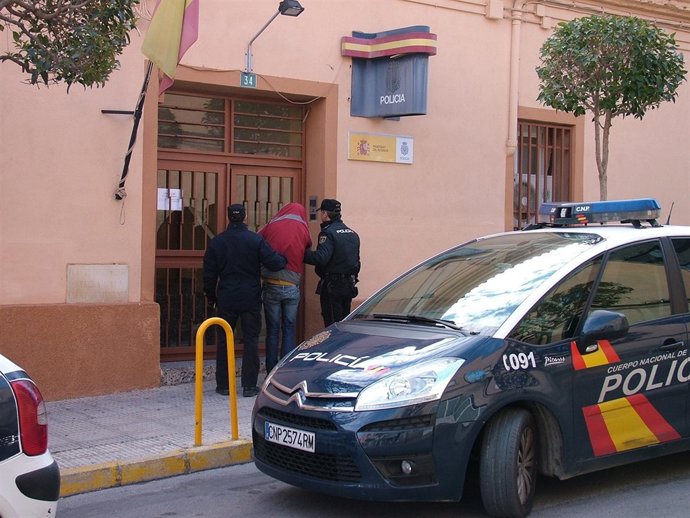 Imagen de uno de los detenidos