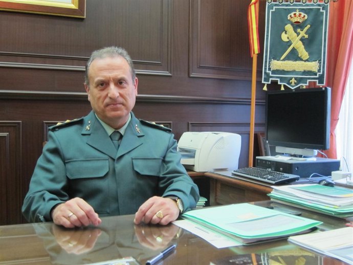 El teniente coronel de la Guardia Civil, Francisco Fuentes
