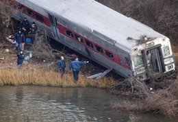 Accidente de tren en New York