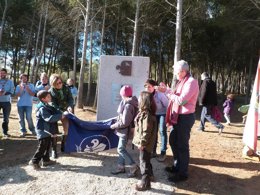 Inauguración parque scout en La Grajera