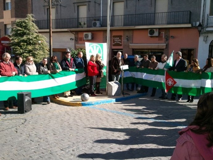 Acto con los representantes del PA en Córdoba