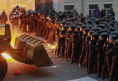 Protestas en Ucrania, Kiev