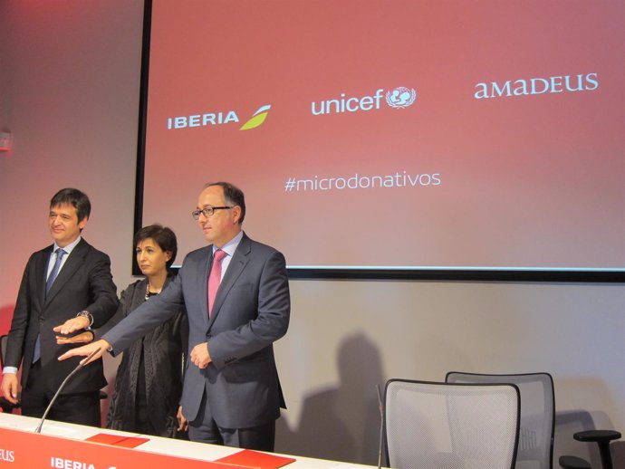 Proyecto microdonativos Iberia, Amadeus y Unicef
