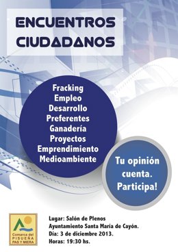 Cartel Encuentros Ciudadanos